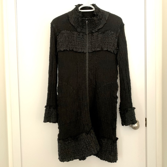 Issey Miyake long coat top - Picture 1 of 6